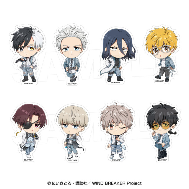 ステッカーコレクション 〈クールデニムミニ〉(全8種)