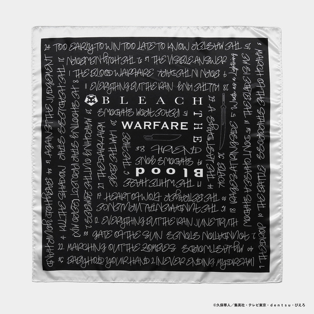 レタリングスカーフ