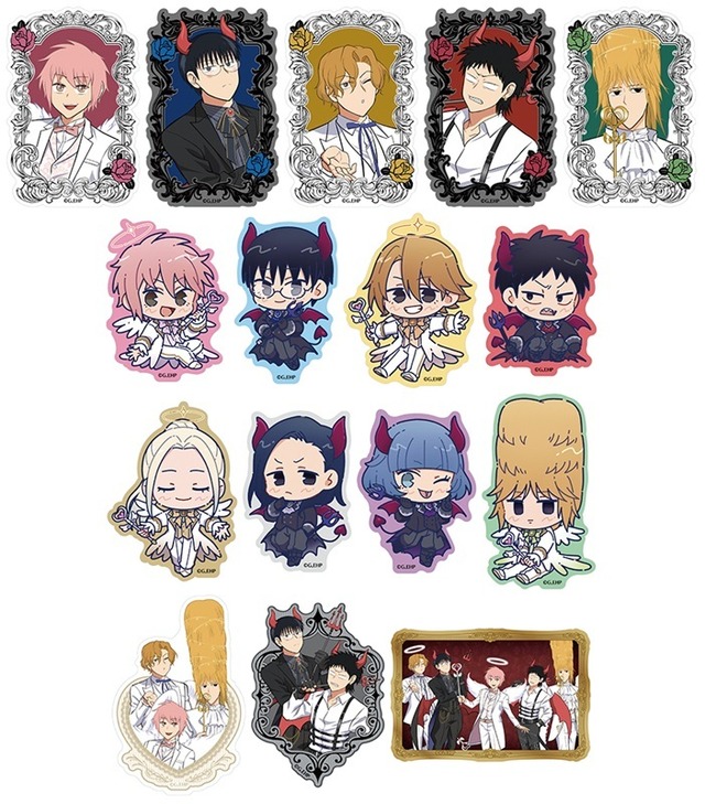 「『えぶりでいホスト』アニメイトオンリーショップ～天使と悪魔が贈るHAPPEY NIGHT～」ぺたコレクション