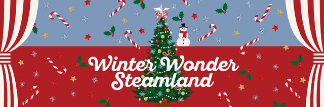 クリスマス特設サイト「Winter Wonder steamland」