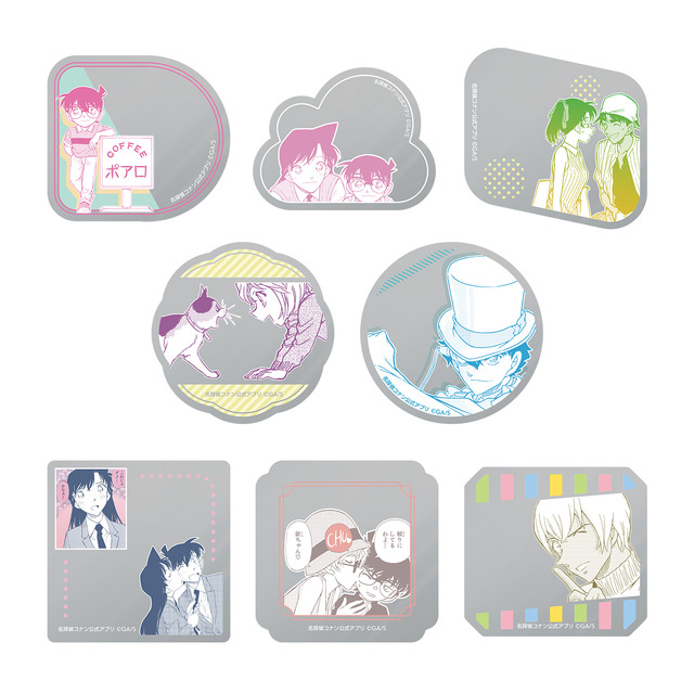 TVアニメ『名探偵コナン』アクリルミラーステッカー（C）青山剛昌／小学館（C）青山剛昌／小学館・読売テレビ・TMS 1996