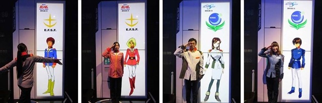 「機動戦士ガンダムUC」から完全新作映像　お台場に登場