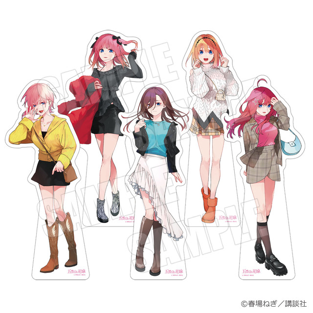 『五等分の花嫁』GOTO AKIBA！「スタンディパネル」（C）春場ねぎ／講談社