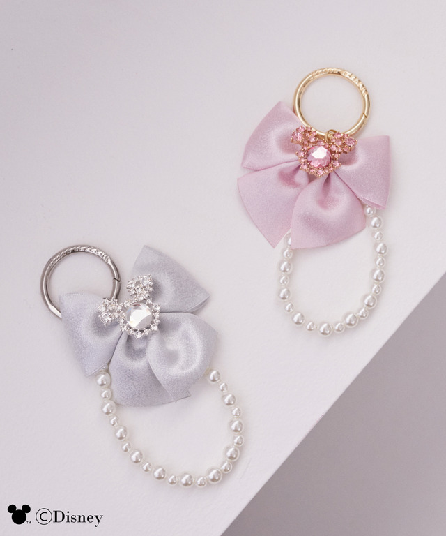Maison de FLEUR Disney Collection「Mickey ＆ Minnie」Mickey Mouse/ビジューリボンチャーム（C）Disney