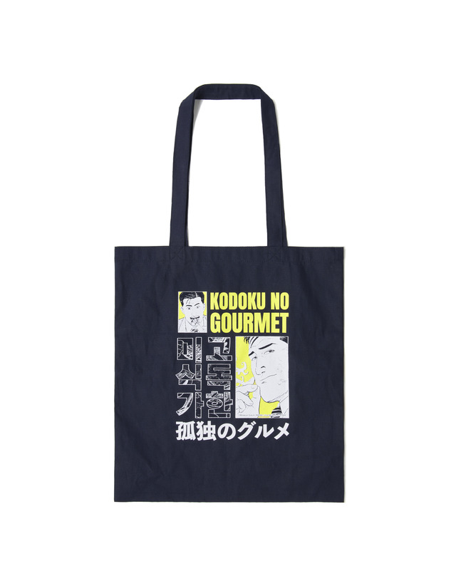 Kodoku No Gourmet Tote Bag Navy