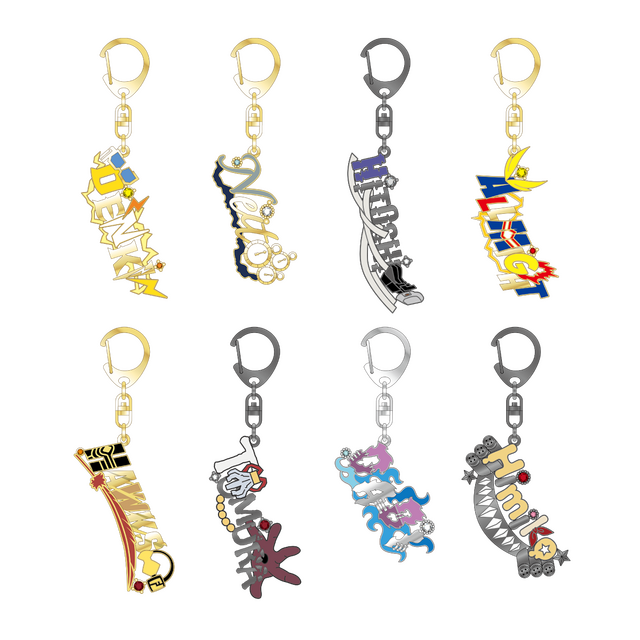 「僕のヒーローアカデミア 第2回 雄英高校オープンスクール」ネームキーホルダー（C）堀越耕平／集英社・僕のヒーローアカデミア製作委員会（C）Bandai Namco Experience Inc.