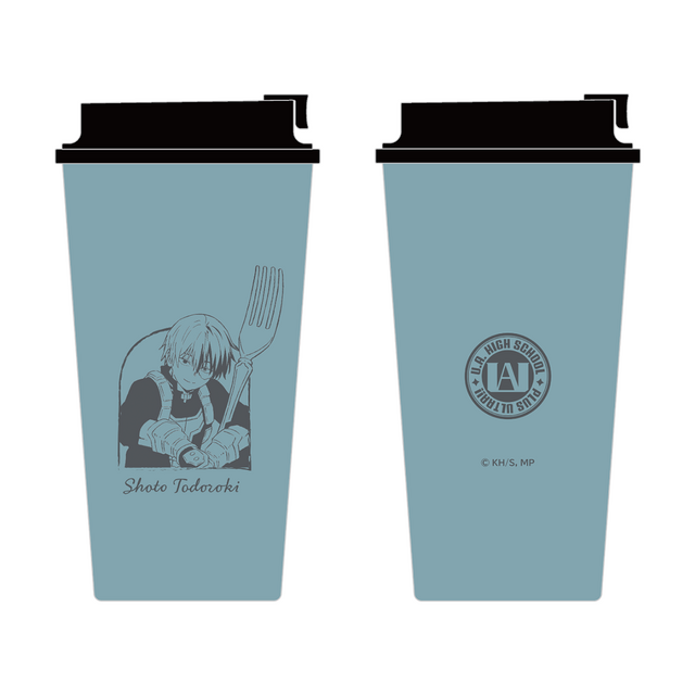 「僕のヒーローアカデミア 第2回 雄英高校オープンスクール」轟くんのタンブラー（C）堀越耕平／集英社・僕のヒーローアカデミア製作委員会（C）Bandai Namco Experience Inc.