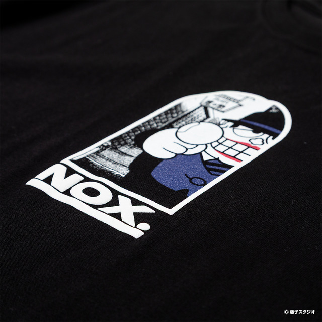 Nocturnal 笑ゥせぇるすまん Window Frame TEE（Black）