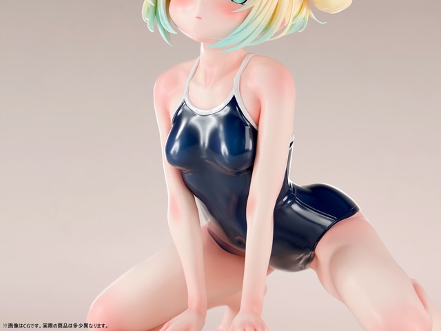 オリジナルフィギュア「水名瀬すい」スク水ver.