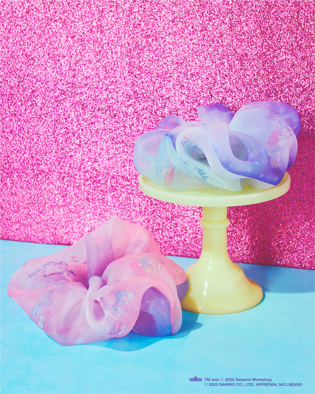 シアープリントシュシュ