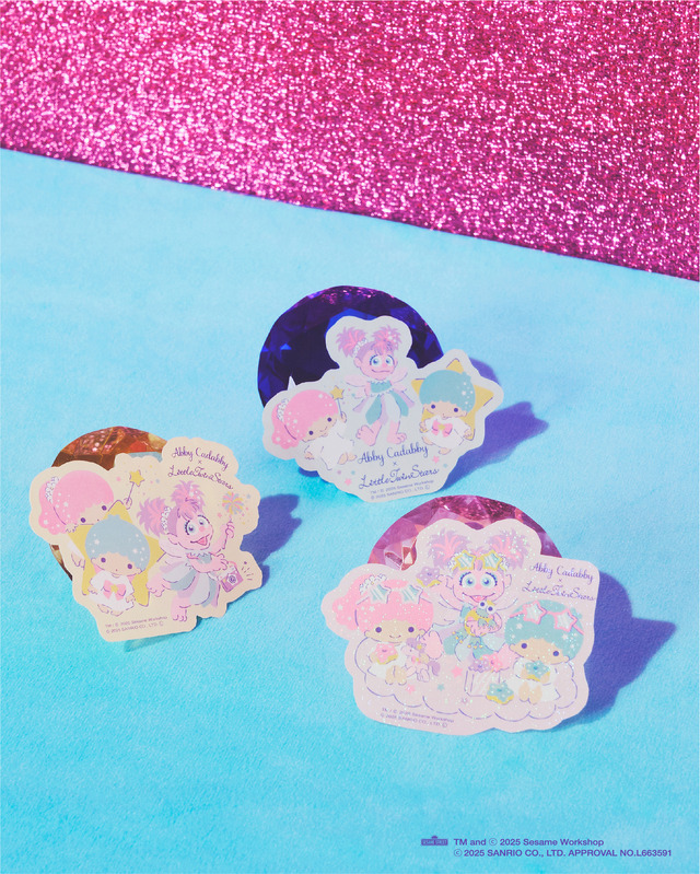 ホロ加工ステッカー