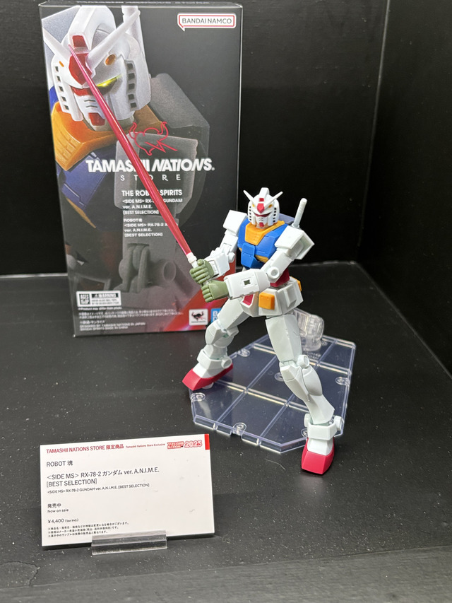 「TAMASHII NATION 2025」実物フィギュア