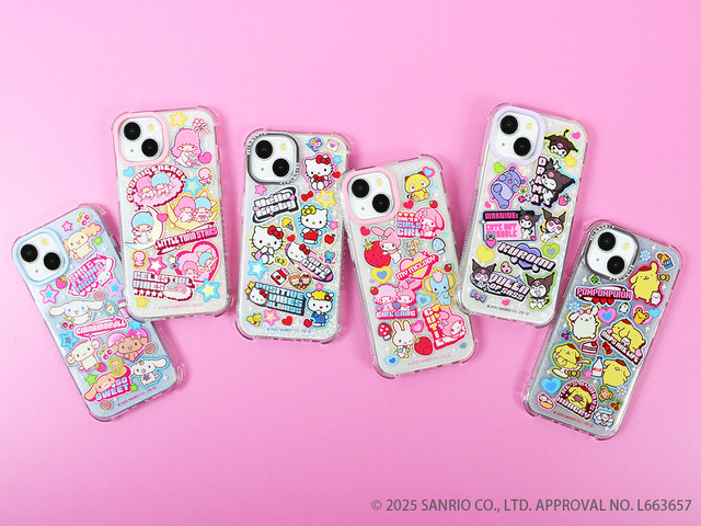 SKINNYDIP LONDON × サンリオキャラクターズ 第3弾登場「iPhone用ケース」（C）2025 SANRIO CO., LTD. APPROVAL NO. L663657