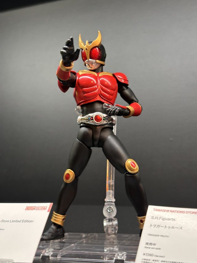 「TAMASHII NATION 2025」実物フィギュア