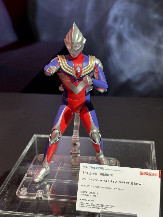 「TAMASHII NATION 2025」実物フィギュア