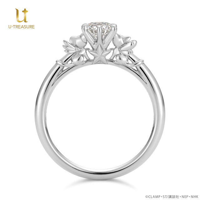 TVアニメ『カードキャプターさくら』モチーフのブライダルリング「ケロちゃん＆スッピー」（C）CLAMP・ST／講談社・NEP・NHK