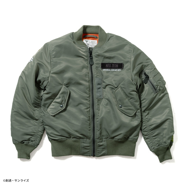 STRICT-G.ARMS『機動戦士ガンダム 逆襲のシャア』MA-1ジャケット