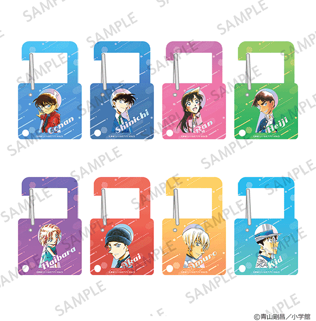 名探偵コナン公式アプリ アクリルカラビナ（全8種） 価格：【ランダム】1,100円（税込）