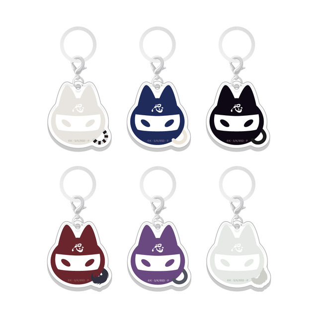 アクリルチャームコレクション(全6種)価格：各880円