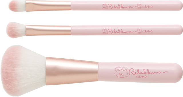 サンエックス「Makeup Rilakkuma メイクブラシセット」（C）2025 SAN-X CO., LTD. ALL RIGHTS RESERVED.