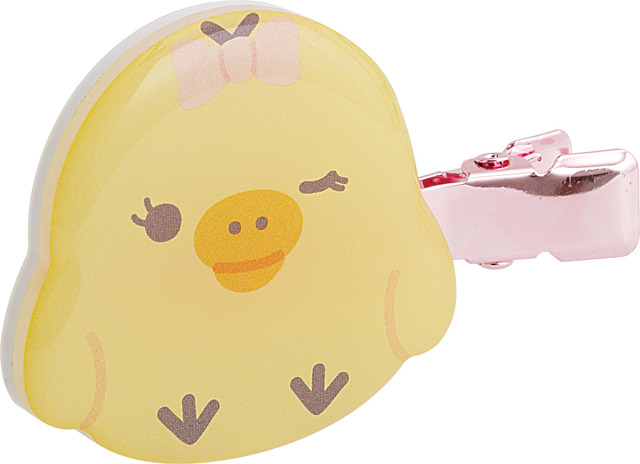 サンエックス「Makeup Rilakkuma ヘアクリップコレクション」キイロイトリ（C）2025 SAN-X CO., LTD. ALL RIGHTS RESERVED.