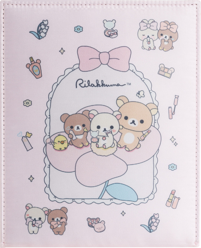 サンエックス「Makeup Rilakkuma 折りたたみミラー」（C）2025 SAN-X CO., LTD. ALL RIGHTS RESERVED.