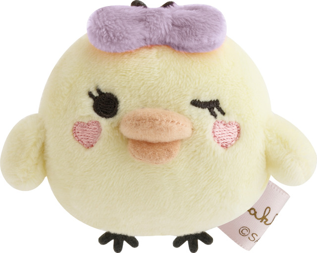 サンエックス「Makeup Rilakkuma てのりぬいぐるみ」キイロイトリ（C）2025 SAN-X CO., LTD. ALL RIGHTS RESERVED.