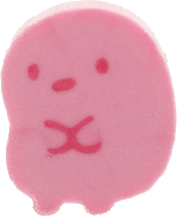 すみっコぐらし「グミグミパーティー」グミグミマスコット消しゴム　オレンジアソート　たぴおか2個（C）2025 SAN-X CO., LTD. ALL RIGHTS RESERVED.