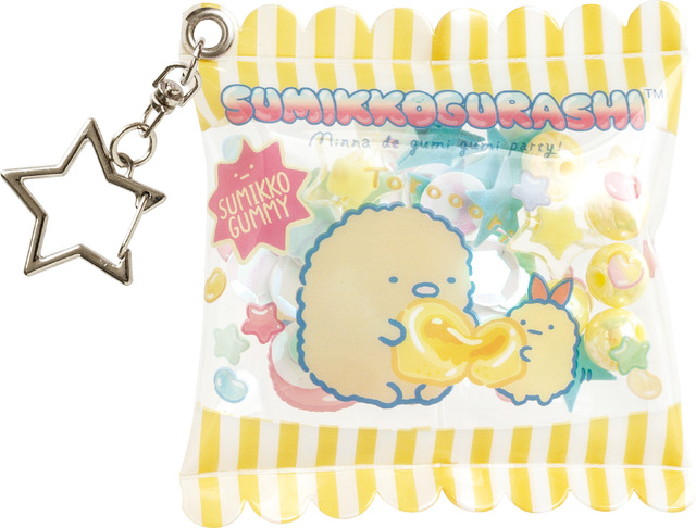 すみっコぐらし「グミグミパーティー」シャカシャカチャームコレクション　とんかつ（C）2025 SAN-X CO., LTD. ALL RIGHTS RESERVED.