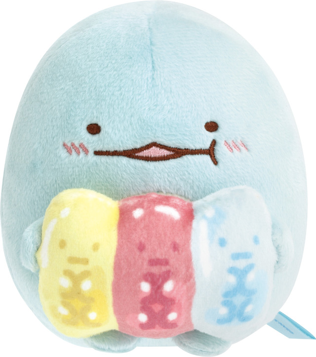 すみっコぐらし「グミグミパーティー」グミグミぬいぐるみ　とかげ（C）2025 SAN-X CO., LTD. ALL RIGHTS RESERVED.