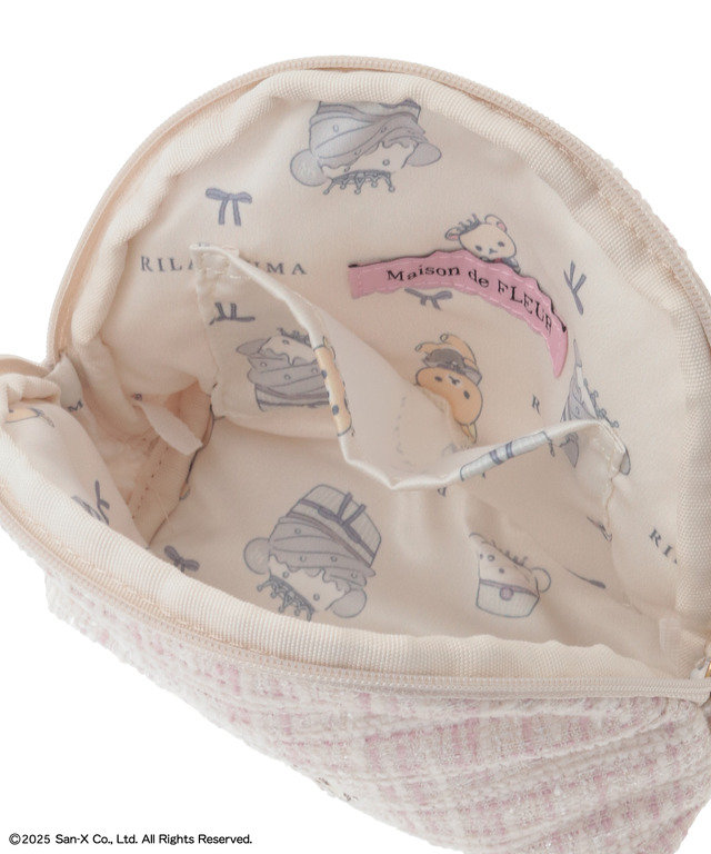 リラックマ　ラウンドポーチ