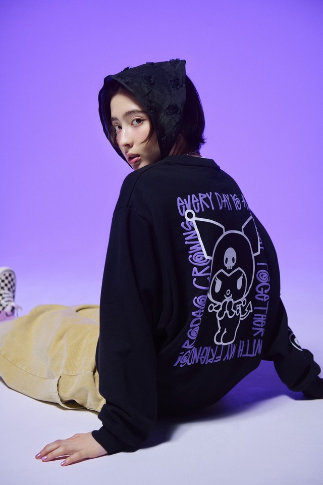 サンリオの人気キャラクター「ハローキティ」「ハンギョドン」「バッドばつ丸」「クロミ」と、ファッションブランドRODEO CROWNS WIDE BOWL (ロデオクラウンズ ワイドボウル)がコラボレーション