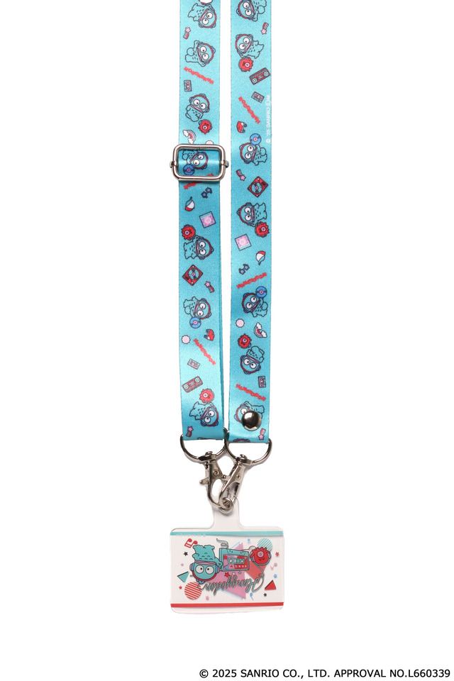 「サンリオキャラクターズ　ストリートネックストラップ」ハンギョドン