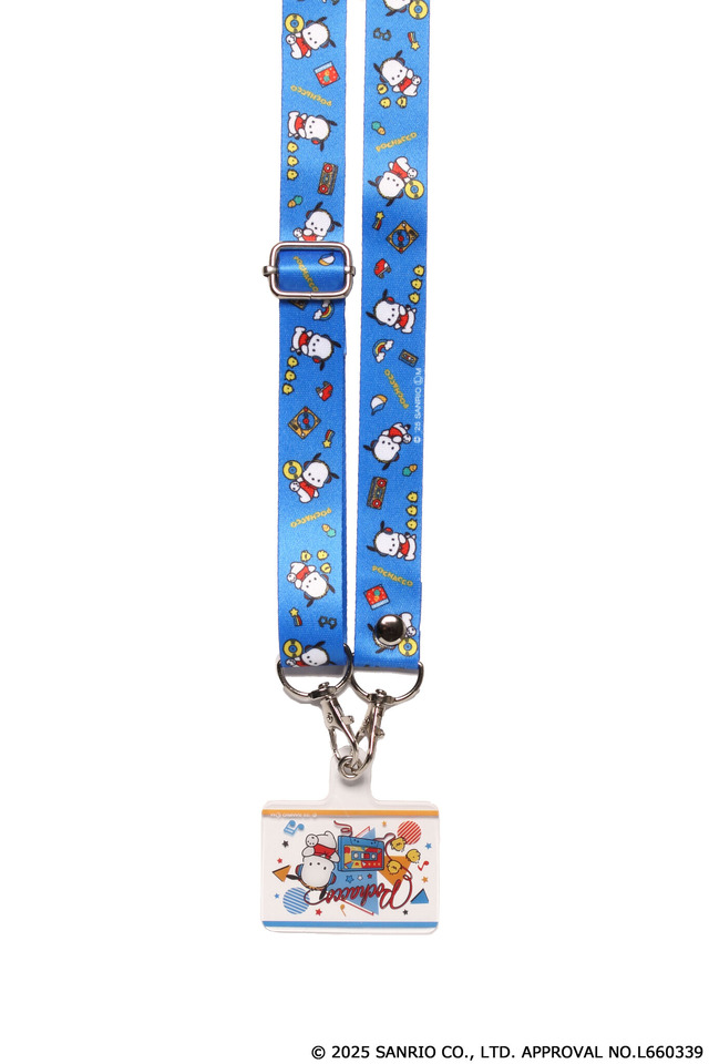 「サンリオキャラクターズ　ストリートネックストラップ」ポチャッコ