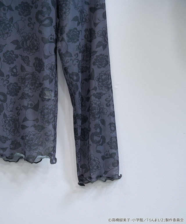 TVアニメ『らんま1/2』× earth music＆ecology Japan Label「シアートップス」ブラック（C）高橋留美子・小学館/「らんま1/2」製作委員会