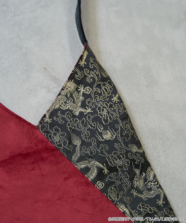 TVアニメ『らんま1/2』× earth music＆ecology Japan Label「チャイナトートバッグ」ボルドー（C）高橋留美子・小学館/「らんま1/2」製作委員会