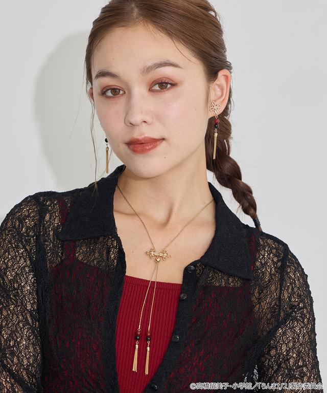 TVアニメ『らんま1/2』× earth music＆ecology Japan Label「イヤリング」使用イメージ（C）高橋留美子・小学館/「らんま1/2」製作委員会