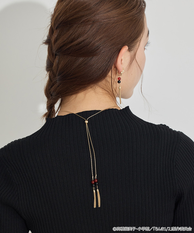 TVアニメ『らんま1/2』× earth music＆ecology Japan Label「ネックレス」使用イメージ（C）高橋留美子・小学館/「らんま1/2」製作委員会