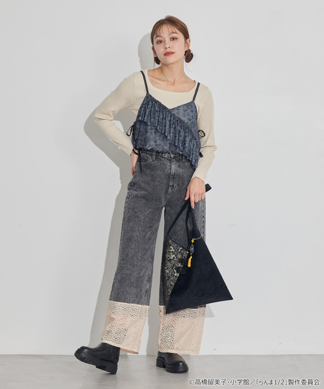 TVアニメ『らんま1/2』× earth music＆ecology Japan Label「バッグチャーム」使用イメージ（C）高橋留美子・小学館/「らんま1/2」製作委員会