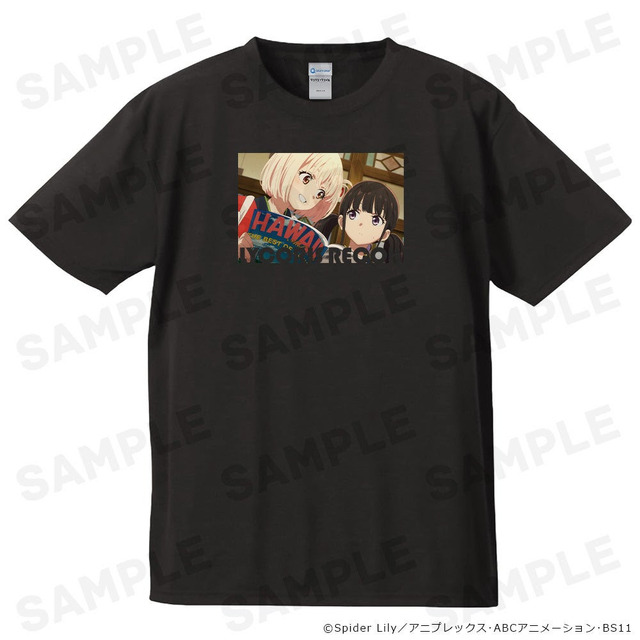TVアニメ『リコリス・リコイル』場面写Tシャツ 千束＆たきな vol.2（C）Spider Lily／アニプレックス・ABCアニメーション・BS11