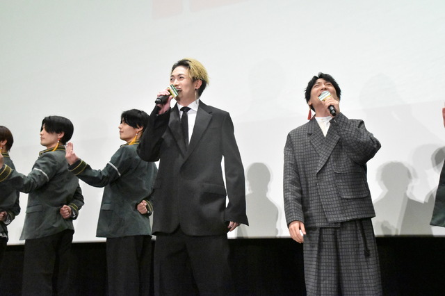 映画『WIND BREAKER／ウィンドブレイカー』最速試写会の様子