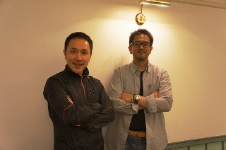 （左）松山洋サイバーコネクトツー社長、（右）中澤一登監督