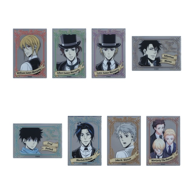 憂国のモリアーティ』パブミラー風アクリルステッカーコレクション 第1弾（全8種／ランダム1種入り）