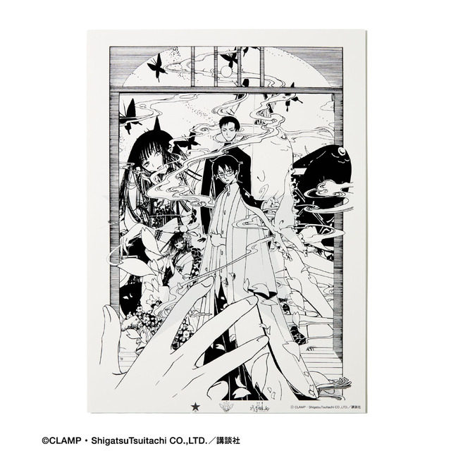 【CLAMP】『xxxHOLiC』『ちょびっツ』〈KOSUKE KAWAMURA〉SILK SCREEN ART