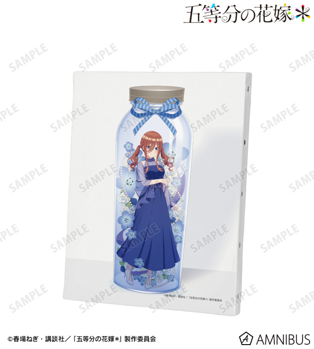 TVスペシャルアニメ『五等分の花嫁＊』描き下ろし 中野三玖 ハーバリウムver. F0号キャンバスボード