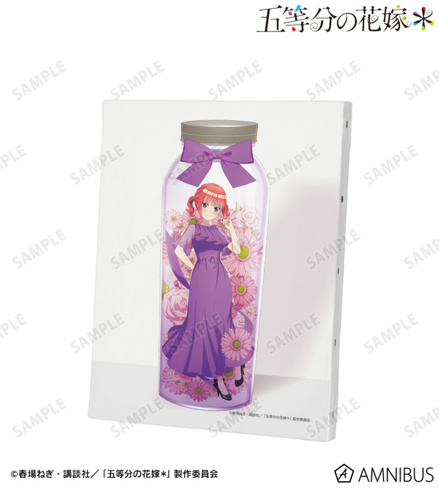 TVスペシャルアニメ『五等分の花嫁＊』描き下ろし 中野二乃 ハーバリウムver. F0号キャンバスボード