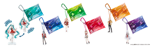 コラボ限定マルチポーチ（全6種）イメージ