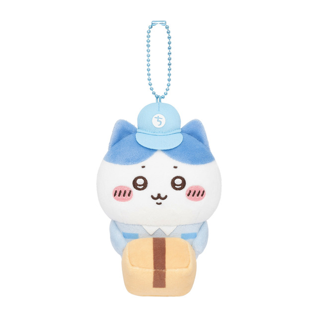 ちいかわマーケット　配達員さんなマスコット（全8種）ハチワレ