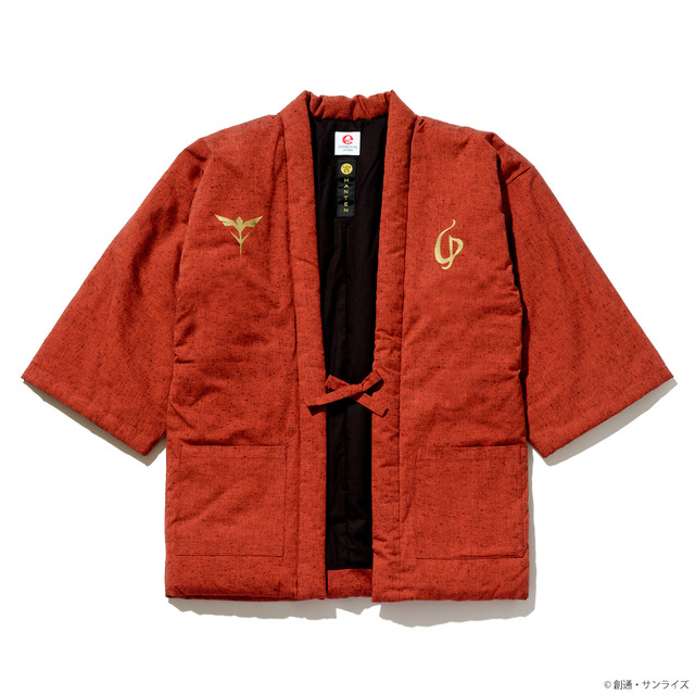 STRICT-G JAPAN 宮田織物『機動戦士ガンダム 逆襲のシャア』半纏　サザビー（レッド）