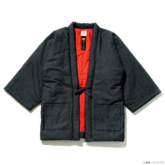 STRICT-G JAPAN 宮田織物『機動戦士ガンダム 閃光のハサウェイ キルケーの魔女』半纏　ペーネロペー（ブラック）